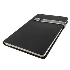 Custom Printed A5 Size Notebooks With Pen And Mobile Holder | Logo Branding Corporate Gift | UAE Delivery | Yalla Printing UAE