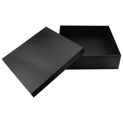 Custom Printed Black Plain Gift Box Size XXL Cardboard Material - Cardboard / Corrugated Board | Custom Packaging Printing | Free Design Support | Yalla Printing UAE