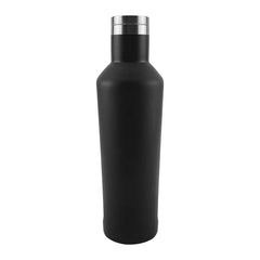 Custom Printed Double Wall Matte Black Stainless Steel Bottles, 500ml | Exhibitions, Conferences, Corporate Events | Yalla Printing UAE