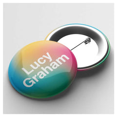 Custom Printed Aluminum Button Badges | Corporate Award & Recognition Gift | UAE Delivery | Yalla Printing UAE