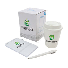 Custom Printed Antibacterial Gift Sets With Cup And Notepad | Logo Branding Corporate Gift | UAE Delivery | Yalla Printing UAE