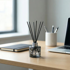 Water Bottles – Aroma Reed Diffuser with Lemon Grass Scent 100ml & 6 Pcs Sticks | Custom Packaging Printing | Free Design Support | Yalla Printing UAE