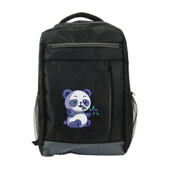 Custom Printed Backpacks In Black 1680D Polyester Material - Premium Polyester Fabric | Premium Signage & Display Printing | Free Design Support | Yalla Printing UAE