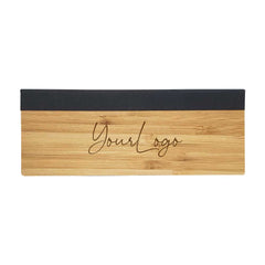 Custom Printed Bamboo Pen Box With Velvet Interior - Bamboo | Custom Packaging Printing | Free Design Support | Yalla Printing UAE