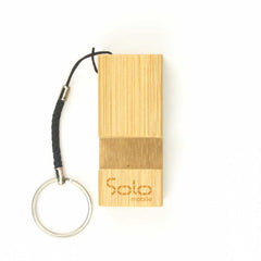 Custom Printed Bamboo Phone Stand Keychain - Bamboo | Exhibitions, Conferences, Corporate Events | Yalla Printing UAE