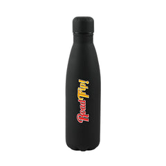 Custom Printed Premium Soft Touch Matt Cola Bottles in Stainless Steel 500ml | Custom Packaging Printing | Free Design Support | Yalla Printing UAE