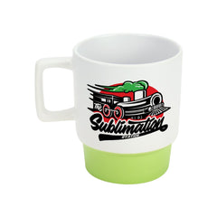 Custom Printed Ceramic Mugs with Bottom Clay in 12 Oz, Matte Finish | Logo Branding Corporate Gift | UAE Delivery | Yalla Printing UAE