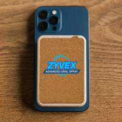 Custom Printed Cork Magsafe Wireless Powerbank With Foldable Stand, 15W, 10000 Mah | Logo Branding Corporate Gift | UAE Delivery | Yalla Printing UAE