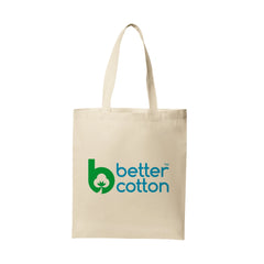 Custom Printed Promotional Cotton Shopping Bags 170 Gsm With Long Handle - Cotton Fabric | Custom Branded Bag | UAE Delivery | Yalla Printing UAE