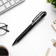 Metal Pens – Dorniel Designs Brand Pens , Matte Black , Twist Action , Blue Ink | Custom Packaging Printing | Free Design Support | Yalla Printing UAE