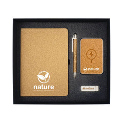 Custom Printed Eco - Friendly Gift Sets In Black Cardboard Box Gs - 011 - Cardboard / Corrugated Board | Custom Packaging Printing | Free Design Support | Yalla Printing UAE