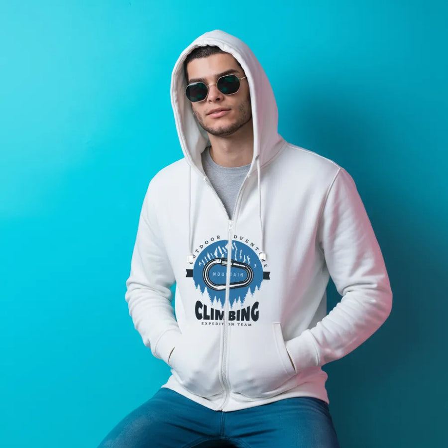 Hoodies & Sweatshirts – Fleece Hoodies with Zipper in (S to 3XL) Sizes | Custom Packaging Printing | Free Design Support | Yalla Printing UAE