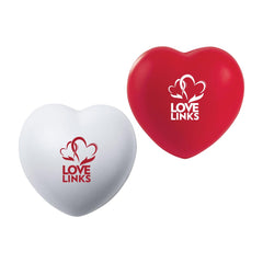 Custom Printed Heart Shaped Anti - Stress Balls | Logo Branding Corporate Gift | UAE Delivery | Yalla Printing UAE