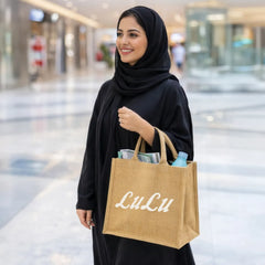 Promotional Jute Bags | Custom Packaging Printing | Free Design Support | Yalla Printing UAE