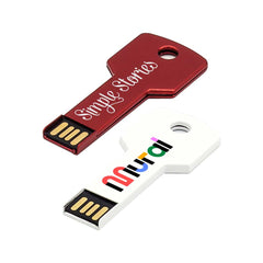 Custom Printed Key Shaped USB Flash Drives | Logo Branding Corporate Gift | UAE Delivery | Yalla Printing UAE