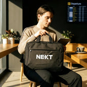 Laptop and Document Bags with Detachable Shoulder Strap