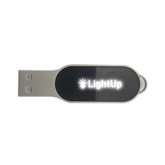 Oval Shaped Light-Up Logo USB