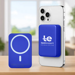 Custom Printed Magsafe Powerbank 10, 000 Mah 15W Fast Wireless Charging | Logo Branding Corporate Gift | UAE Delivery | Yalla Printing UAE