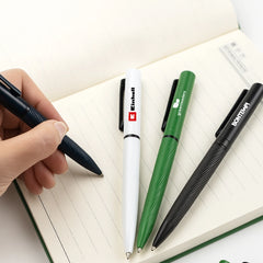Metal Pens Twist Action Matte Finish and Black Clip | Custom Packaging Printing | Free Design Support | Yalla Printing UAE