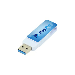 Custom Printed Otg White Swivel USB 64Gb V. 3.0 Type C | Logo Branding Corporate Gift | UAE Delivery | Yalla Printing UAE