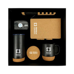 Custom Printed Promotional Gift Sets With Black Cardboard Gift Box A5 - Cardboard / Corrugated Board | Custom Packaging Printing | Free Design Support | Yalla Printing UAE