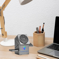 Custom Printed 3 - In - 1 Rotating Wireless Charging Station 15W Fast Charging | Exhibitions, Conferences, Corporate Events | Yalla Printing UAE