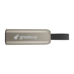 Custom Printed Slide Button USB 16Gb With Strap | Logo Branding Corporate Gift | UAE Delivery | Yalla Printing UAE