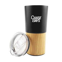 Travel Tumbler with Bamboo – Yalla Printing UAE