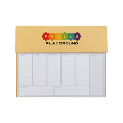 Custom Printed Eco - Friendly Weekly Planner Kit With Pen, Clip, Sticky Notes - Recycled Paper | Logo Branding Corporate Gift | UAE Delivery | Yalla Printing UAE