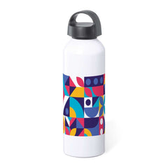 White Sublimation Bottle , Twist to Open , 800ml | Custom Packaging Printing | Free Design Support | Yalla Printing UAE