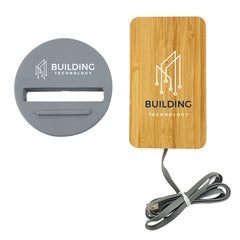 Wireless Charger Phone Stand | Corporate Tech Gift – Yalla Printing UAE