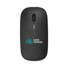 Custom Printed Wireless Mouse, Rechargeable & Silent | Logo Branding Corporate Gift | UAE Delivery | Yalla Printing UAE