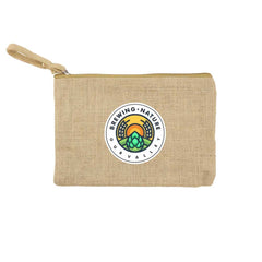 Natural Jute Zipper Pouch – Yalla Printing UAE