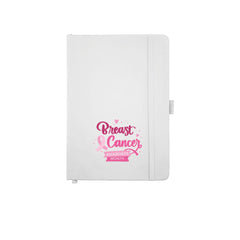 Custom Printed Pu Notebook With Breast Cancer Awareness Logo | Logo Branding Corporate Gift | UAE Delivery | Yalla Printing UAE
