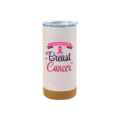 Custom Printed Travel Mugs With Breast Cancer Awareness Logo | Logo Branding Corporate Gift | UAE Delivery | Yalla Printing UAE
