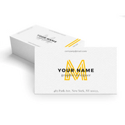 Brilliant Paper Business Cards – 300 GSM Premium Quality, Double-Sided Printing | Free Design Services | Yalla Printing - Yalla Printing