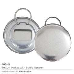 Custom Printed Button Badge Bottle Opener | Exhibitions, Conferences, Corporate Events | Yalla Printing UAE