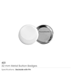Custom Printed American Button Badges | Corporate Award & Recognition Gift | UAE Delivery | Yalla Printing UAE