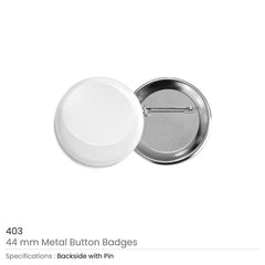 Custom Printed American Button Badges | Corporate Award & Recognition Gift | UAE Delivery | Yalla Printing UAE