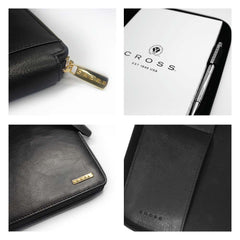 CROSS A5 Zip Writing Folder with Agenda Pen Gift Sets