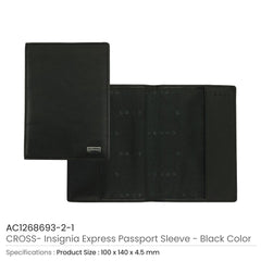 CROSS Express Passport Sleeve Leather Material – Yalla Printing UAE