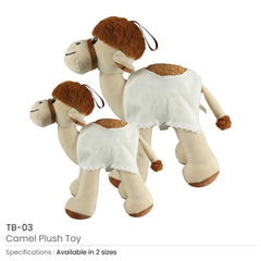 Custom Printed Promotional Camel Plush Toys - Cotton Fabric | Logo Branding Corporate Gift | UAE Delivery | Yalla Printing UAE