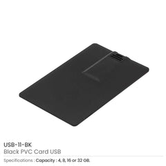 Custom Printed Card Shaped USB Flash Drives | Logo Branding Corporate Gift | UAE Delivery | Yalla Printing UAE