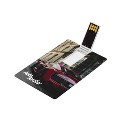 Custom Printed Card Shaped USB Flash Drives | Logo Branding Corporate Gift | UAE Delivery | Yalla Printing UAE