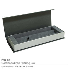 Custom Printed Cardboard Pen Packaging Box - Cardboard / Corrugated Board | Custom Packaging Printing | Free Design Support | Yalla Printing UAE