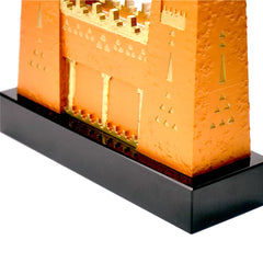 Crystal Awards – Castle Design Crystal Award in Black Presentation Box | Restaurant & Takeaway Branding – Yalla Printing UAE