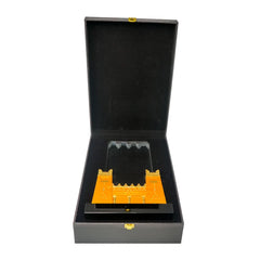 Custom Printed Castle Design Crystal Award In Black Presentation Box | Exhibitions, Conferences, Corporate Events | Yalla Printing UAE