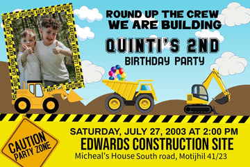 Ready, Set, Celebrate Safely - Caution Birthday Banner