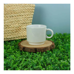 Custom Printed Ceramic Cups 10 Oz Glossy Finish White Color - Ceramic | Logo Branding Corporate Gift | UAE Delivery | Yalla Printing UAE