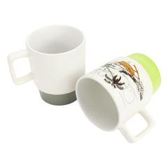 Custom Printed Ceramic Mugs with Bottom Clay in 12 Oz, Matte Finish | Logo Branding Corporate Gift | UAE Delivery | Yalla Printing UAE